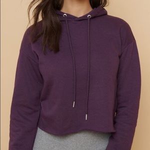 Garage Cropped Hoodie/Jacket with Drawstrings
